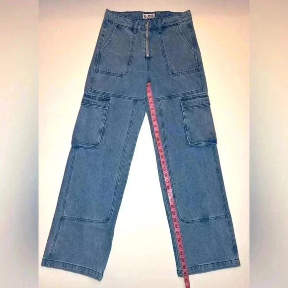 PTCL Women’s Ethical Clothing Cargo Jeans Size- 7 - Picture 3 of 12